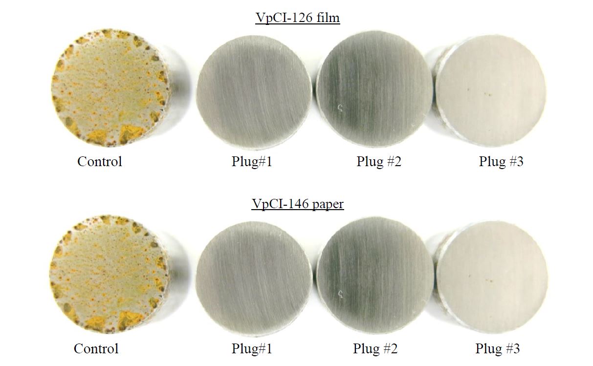 Cortec VpCI-126 Resultados VIA Test